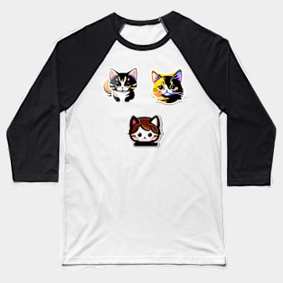 Cute kittens Baseball T-Shirt